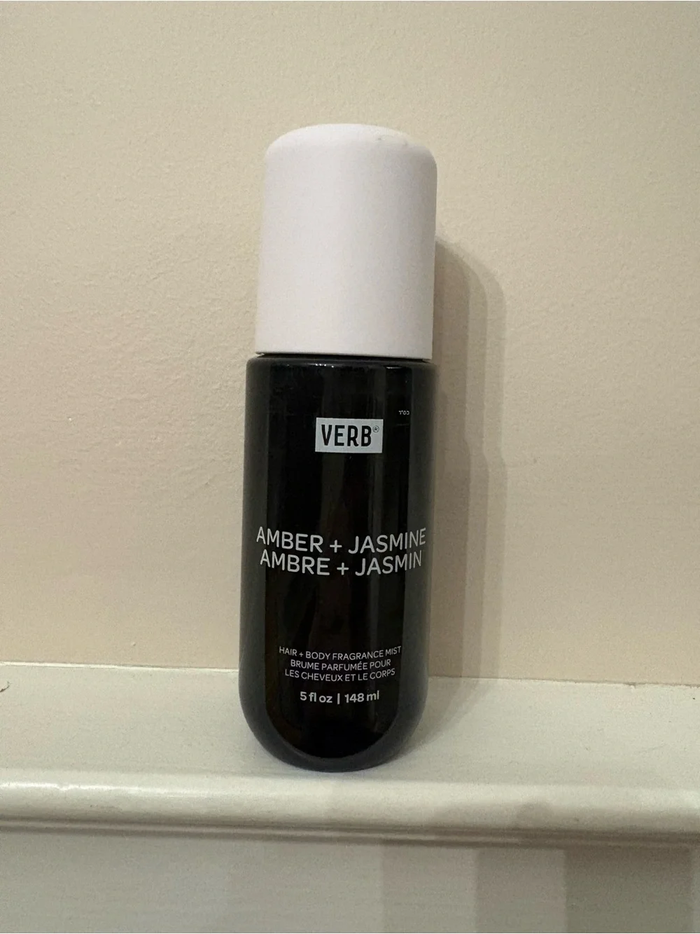 New Verb Amber + Jasmine Hair And Body Mist Full Size 5 Fl. Oz. Green White OS